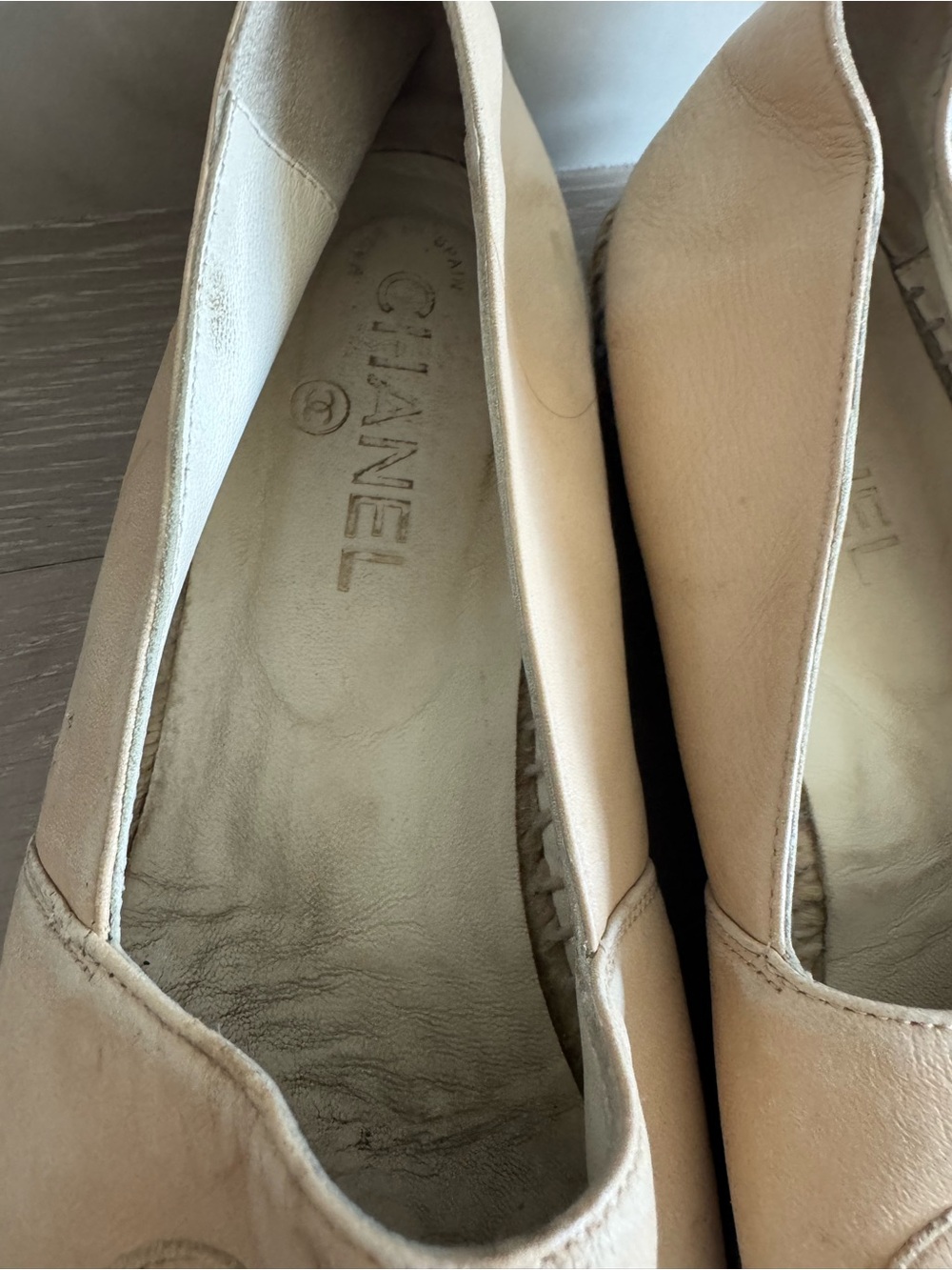 CHANEL  Espadrille Loafers 2 tone - Picture 5 of 16